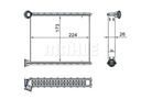 MAHLE НАГРЕВАТЕЛЬ PSA 308 408 RCZ C3